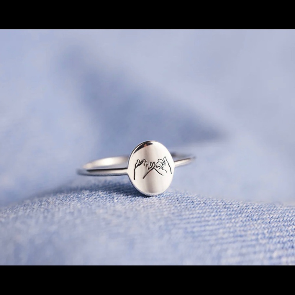 Story Jewellery Daughter Mother Pinky Promise Ring